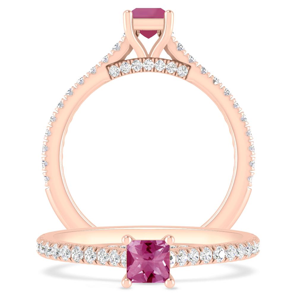 Rose Gold - Pink Tourmaline