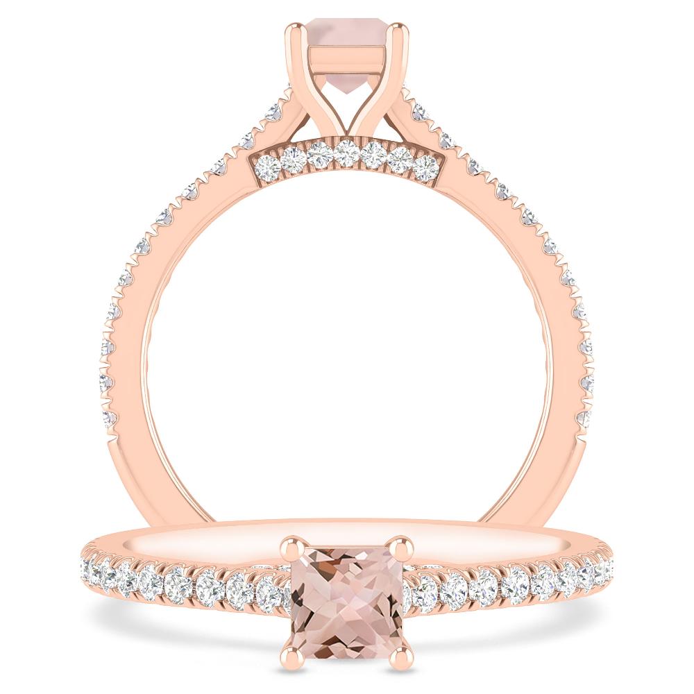 Rose Gold - Morganite