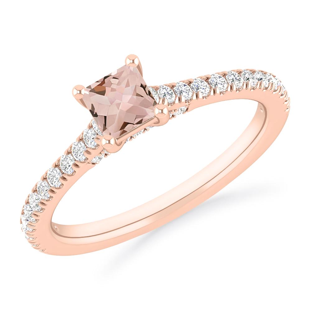 Rose Gold - Morganite