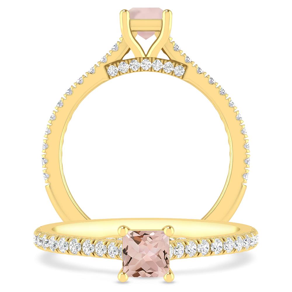 Yellow Gold - Morganite