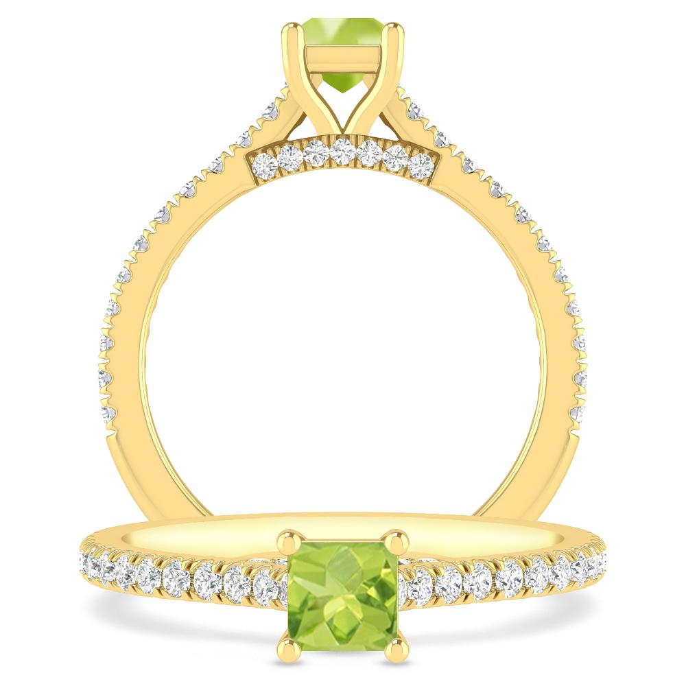 Yellow Gold - Peridot