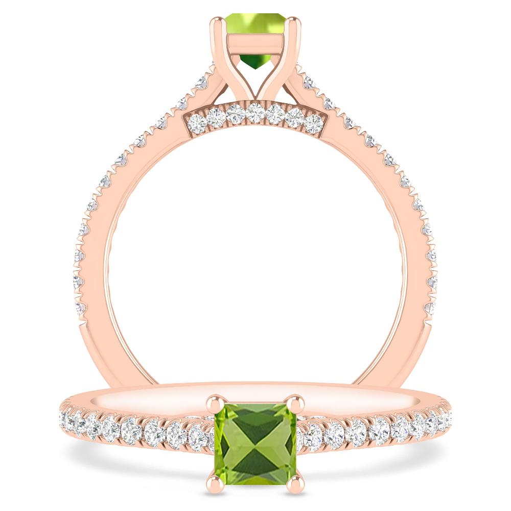 Rose Gold - Peridot