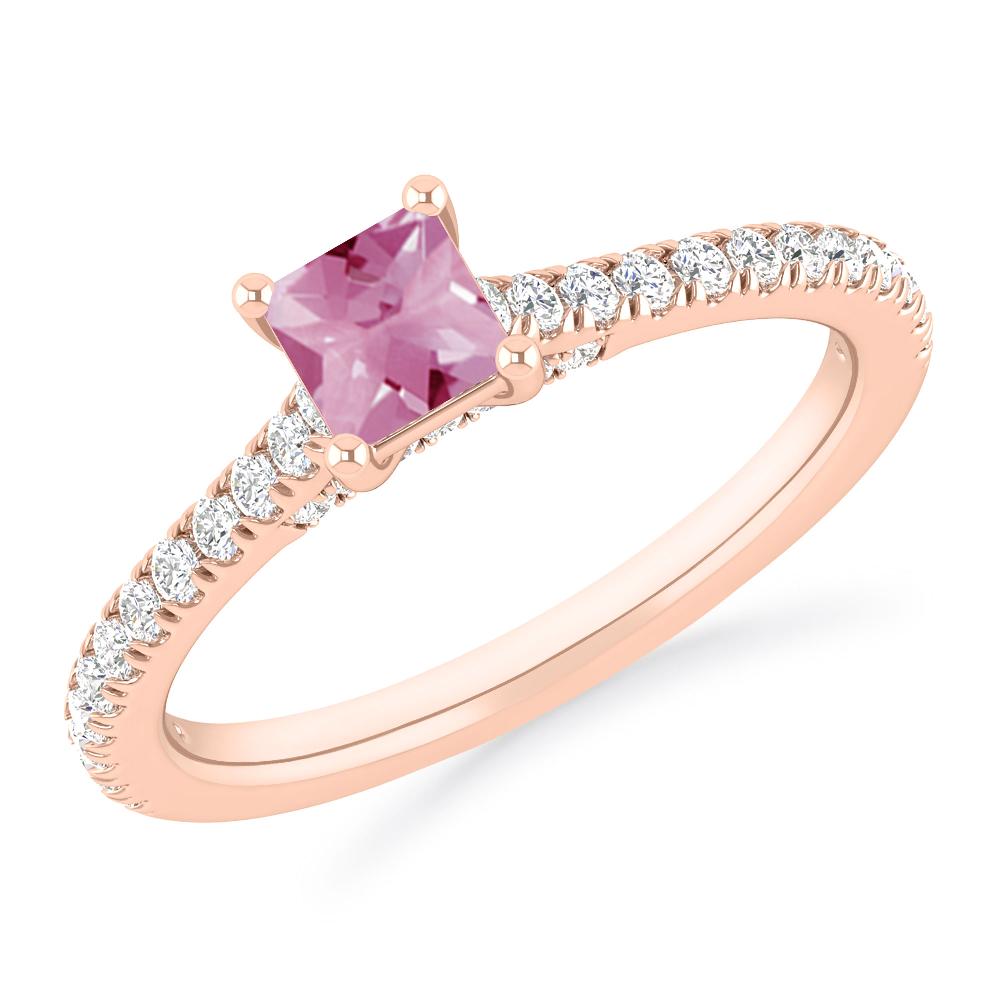 Rose Gold - Pink Tourmaline