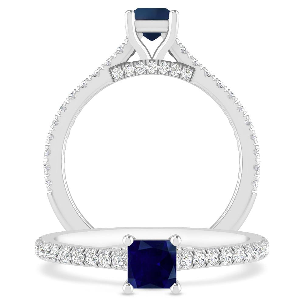 White Gold - Sapphire