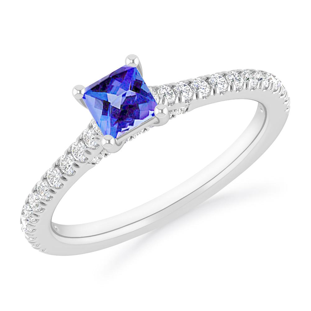 White Gold - Tanzanite