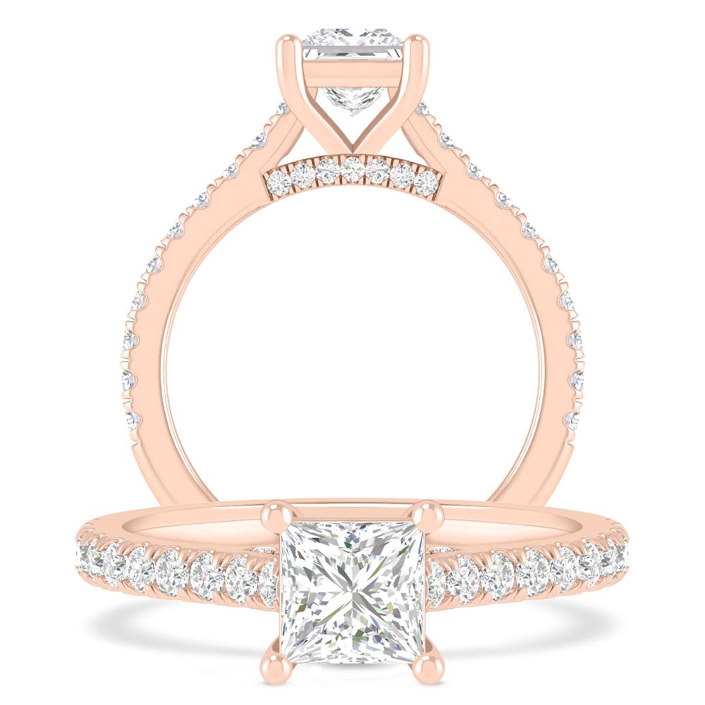 Rose Gold - Diamond