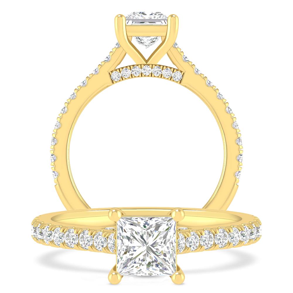 Yellow Gold - Diamond