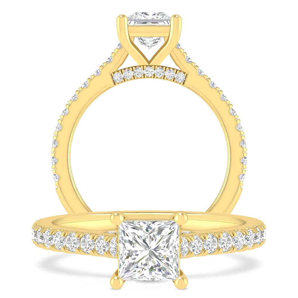 Yellow Gold - Diamond