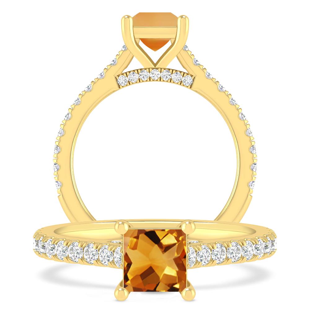 Yellow Gold - Citrine