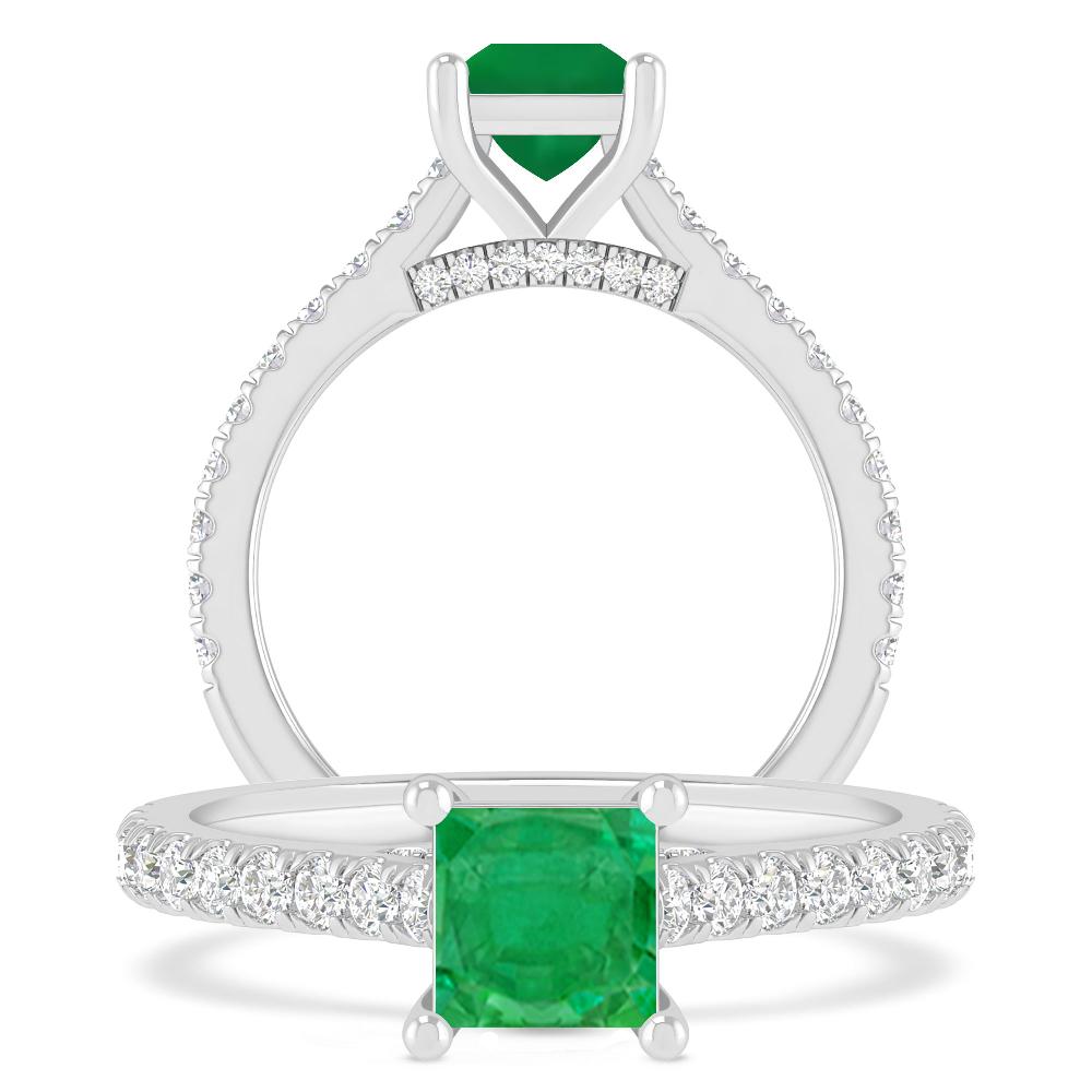 White Gold - Emerald