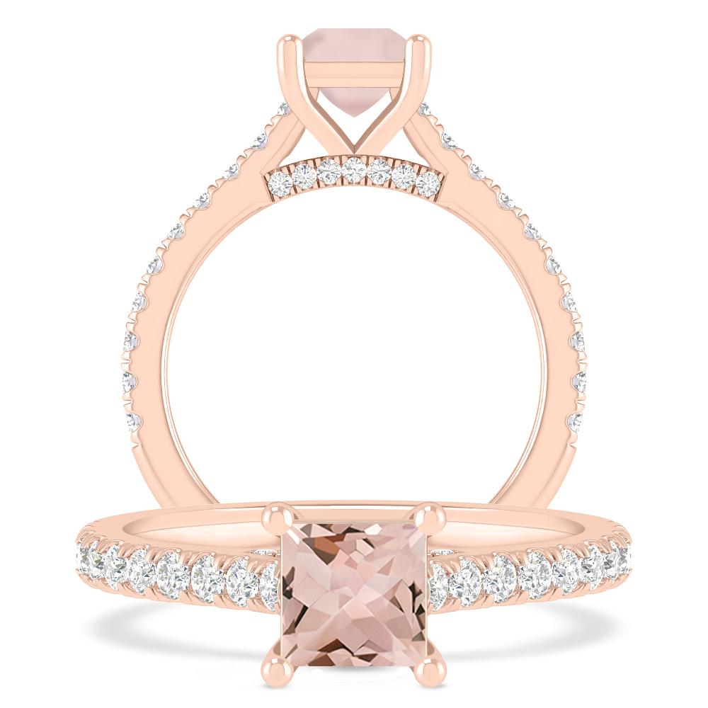 Rose Gold - Morganite