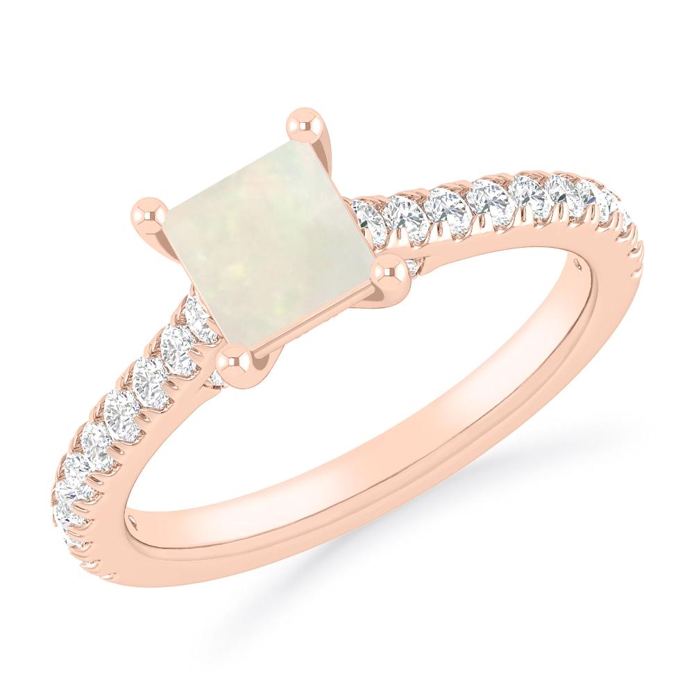 Rose Gold - Opal