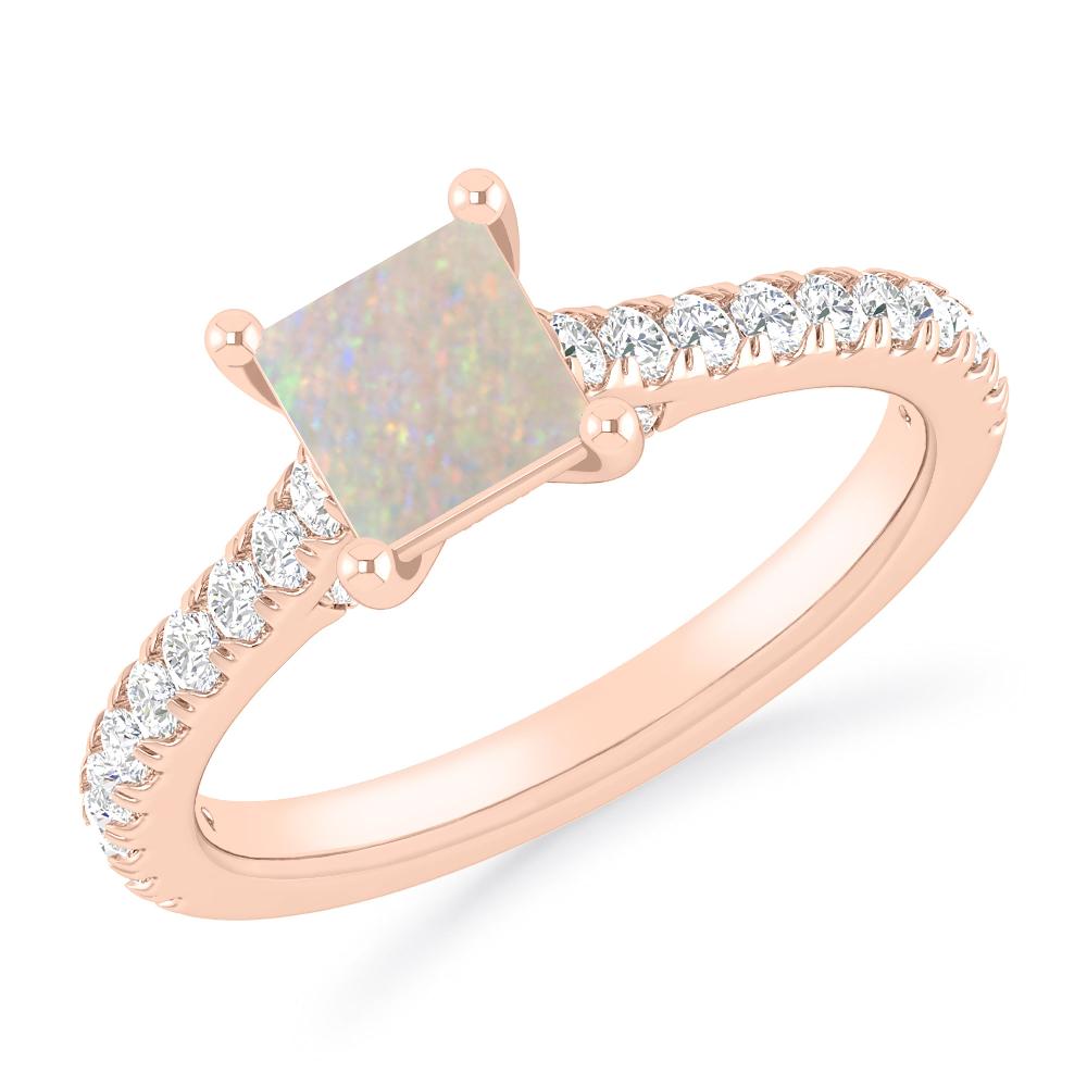 Rose Gold - Opal