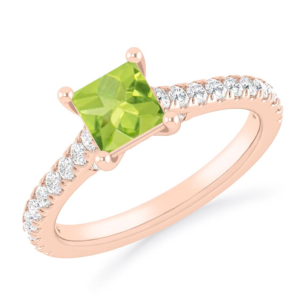 Rose Gold - Peridot