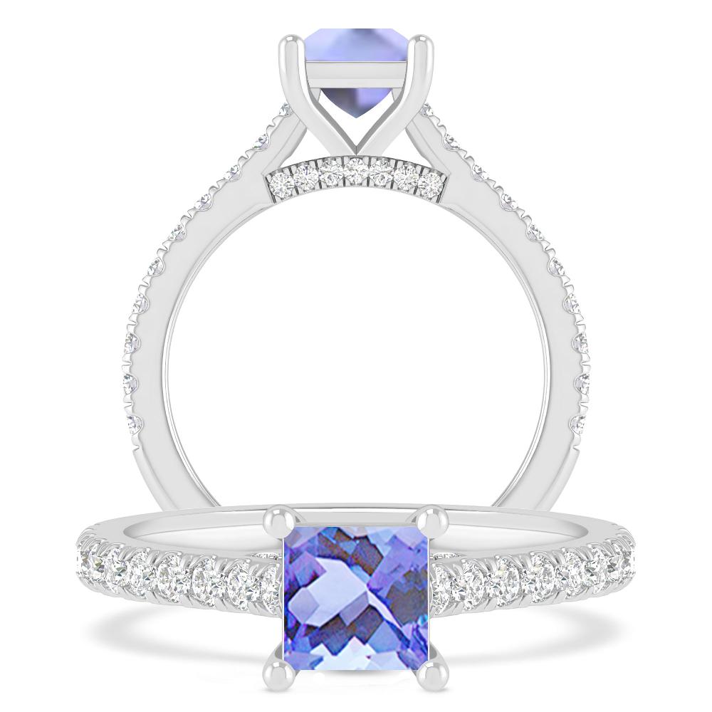 White Gold - Tanzanite