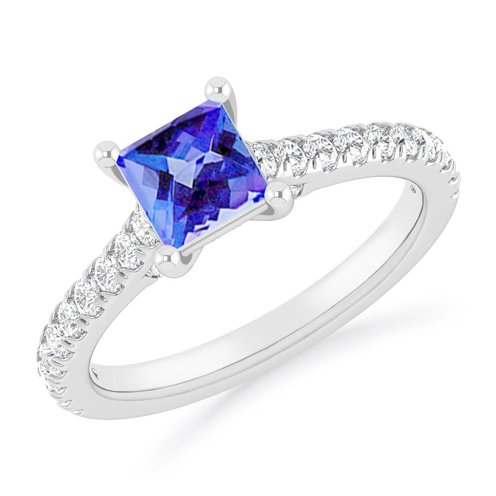 White Gold - Tanzanite