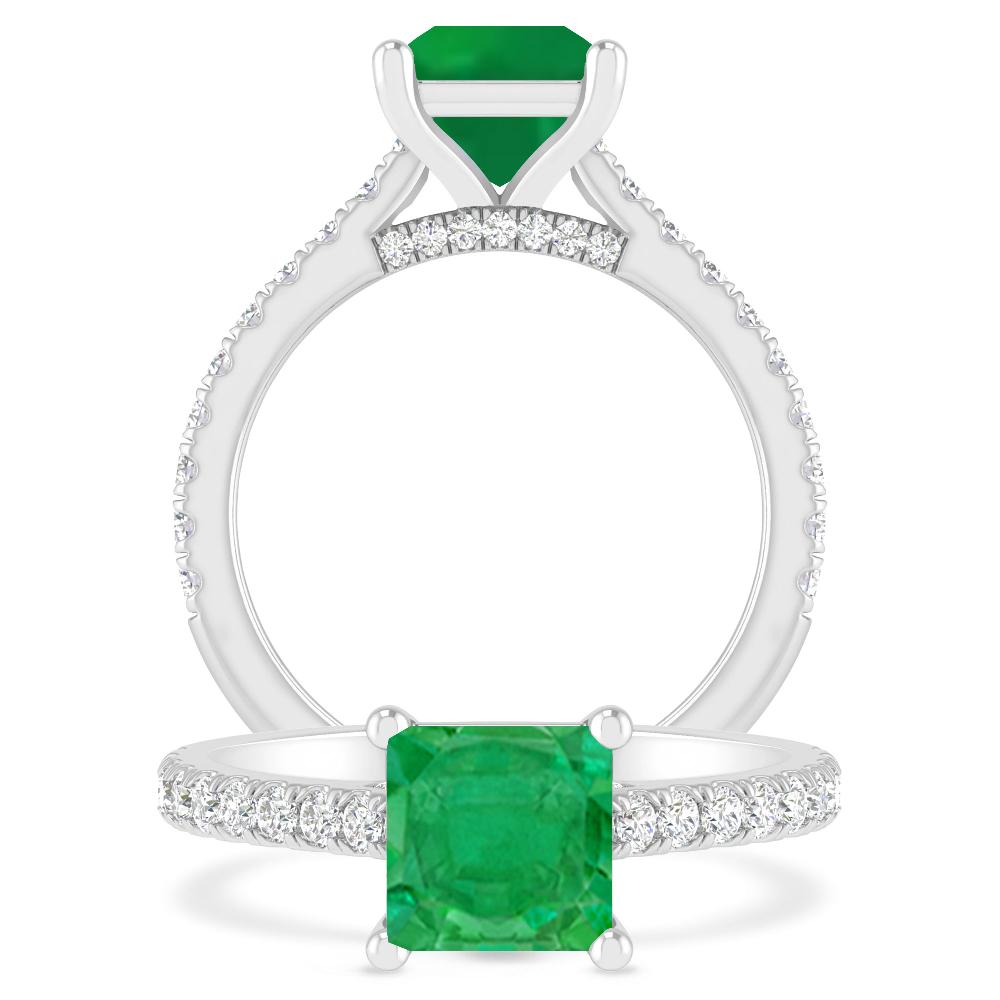 White Gold - Emerald