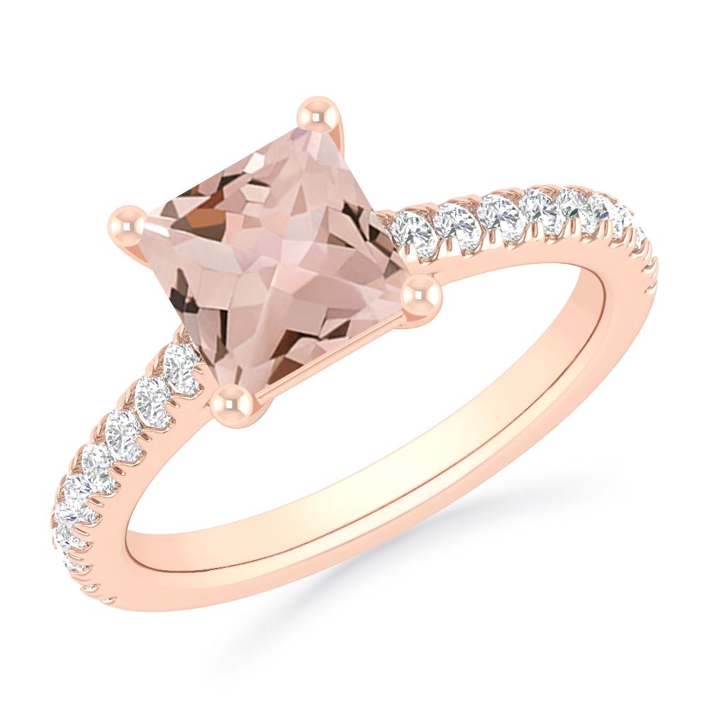 Rose Gold - Morganite