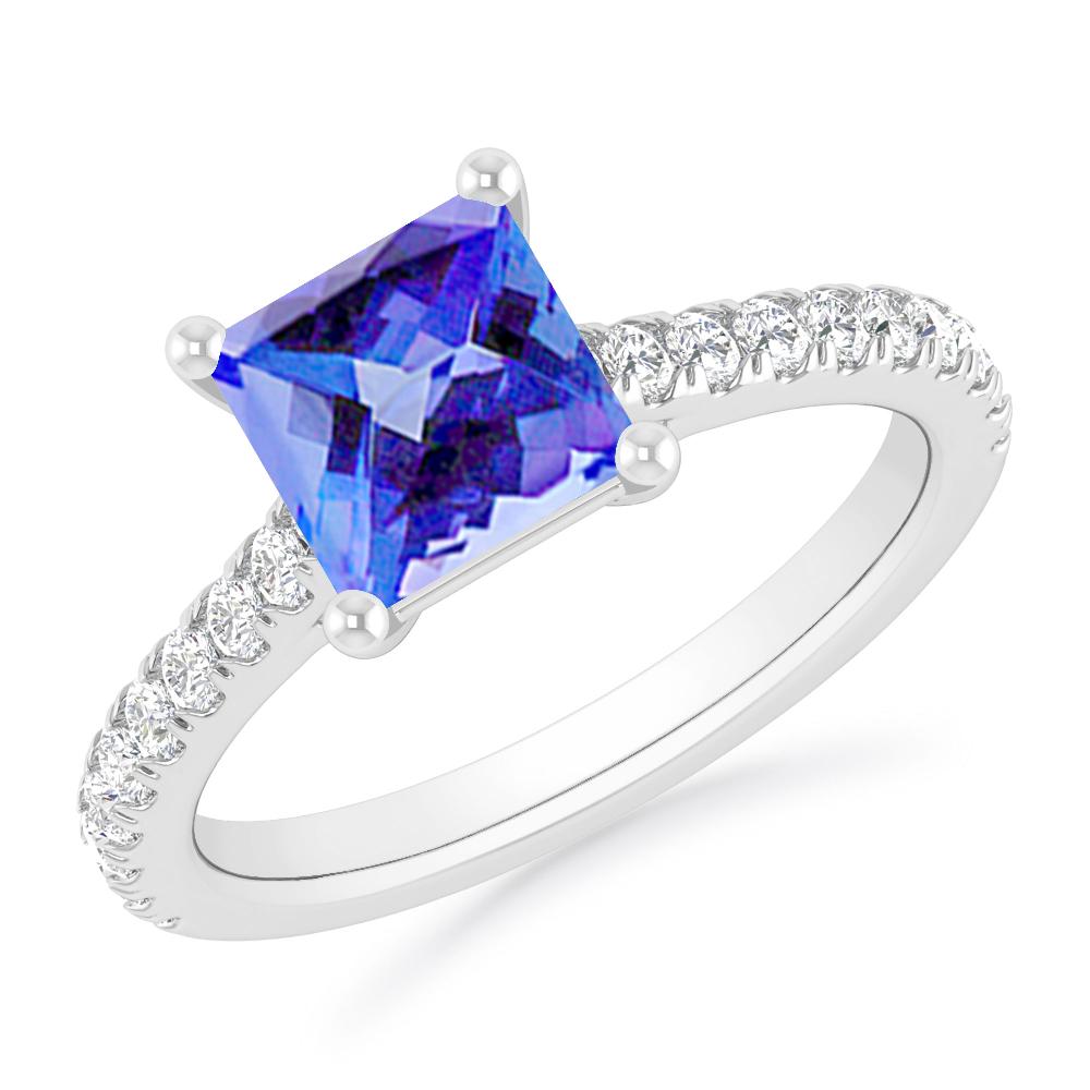 White Gold - Tanzanite