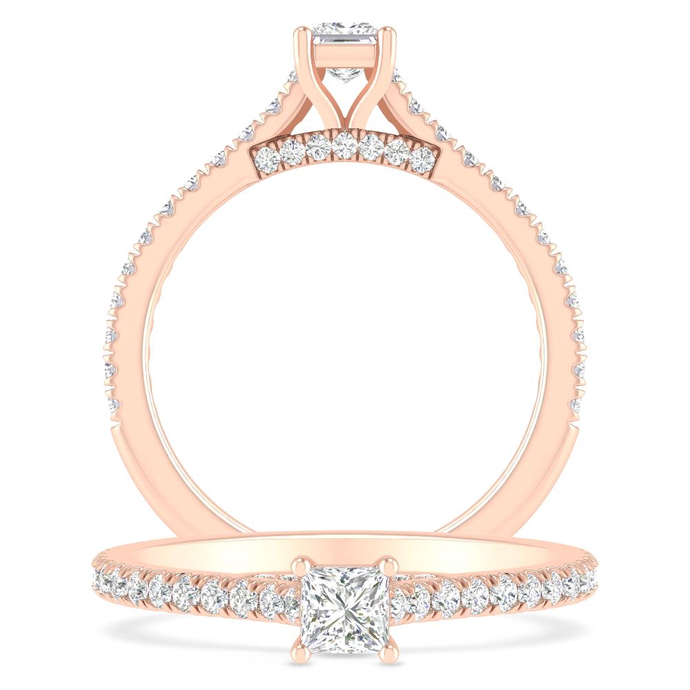 Rose Gold - Diamond