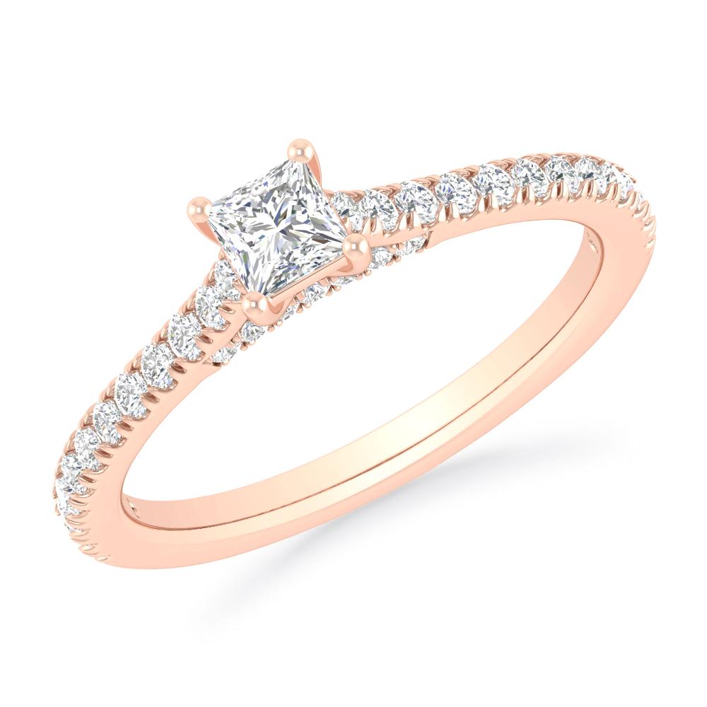 Rose Gold - Diamond