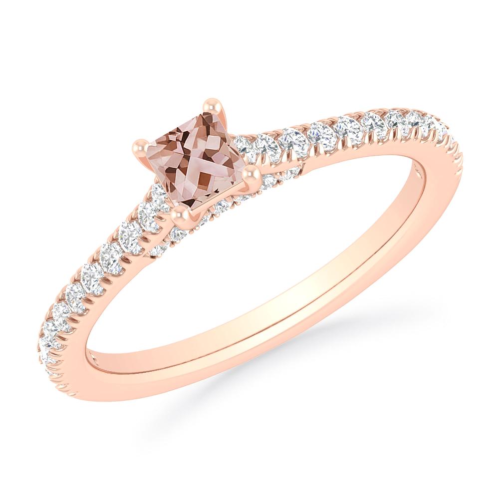 Rose Gold - Morganite