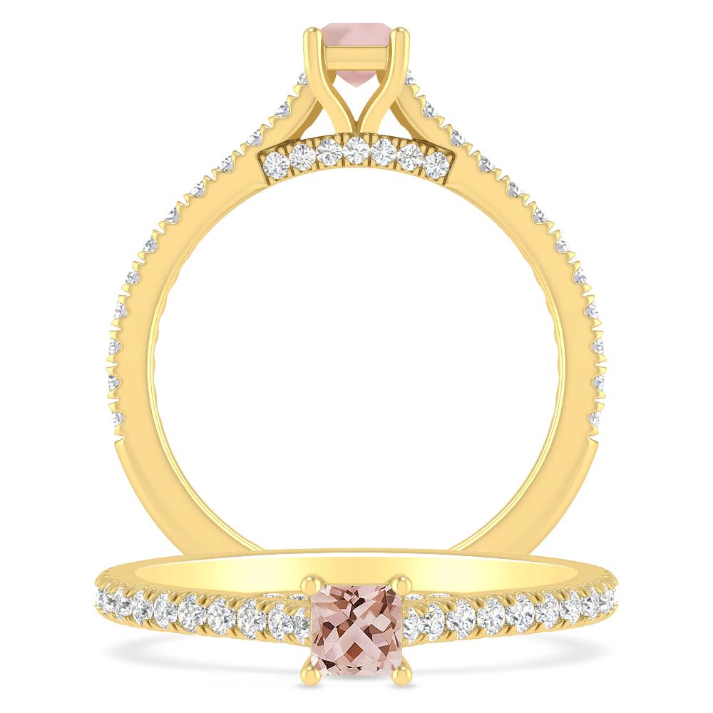 Yellow Gold - Morganite