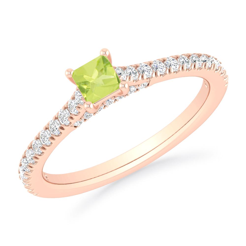 Rose Gold - Peridot