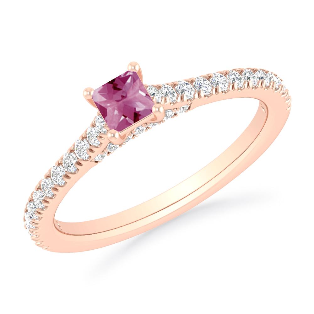 Rose Gold - Pink Tourmaline