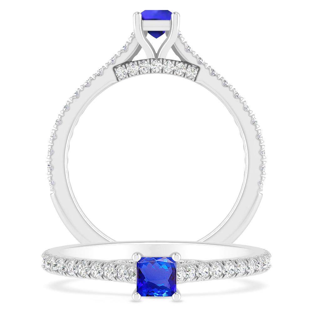 White Gold - Tanzanite