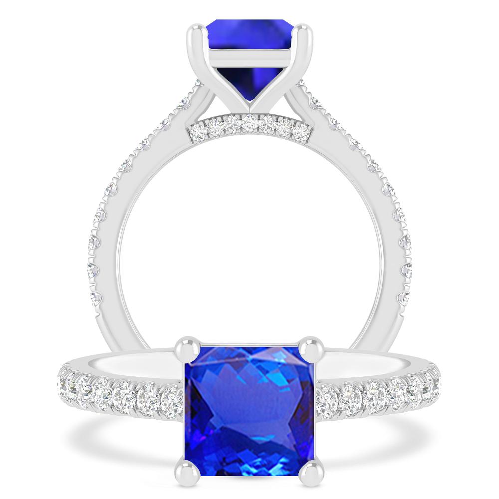 White Gold - Tanzanite