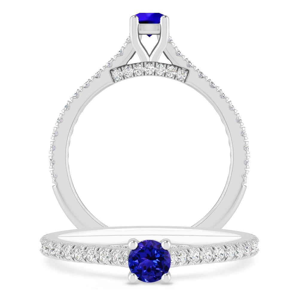 White Gold - Tanzanite