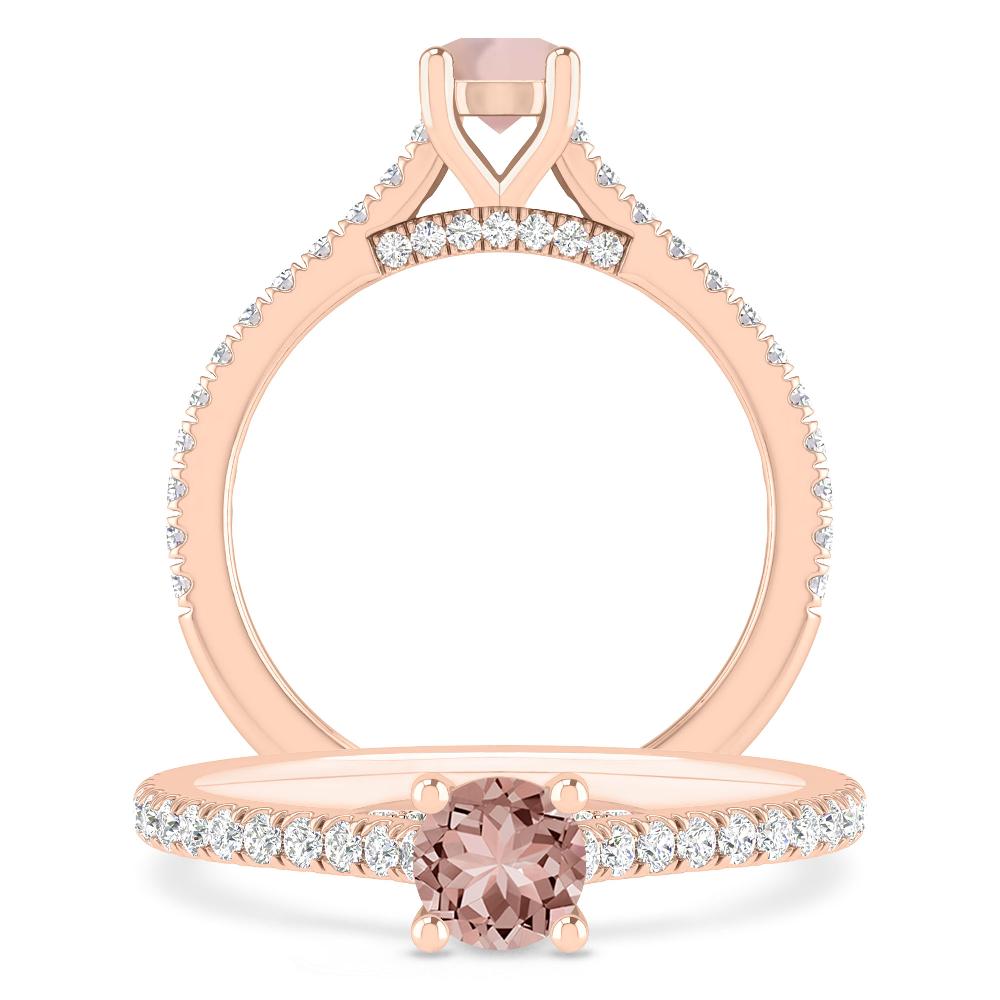 Rose Gold - Morganite