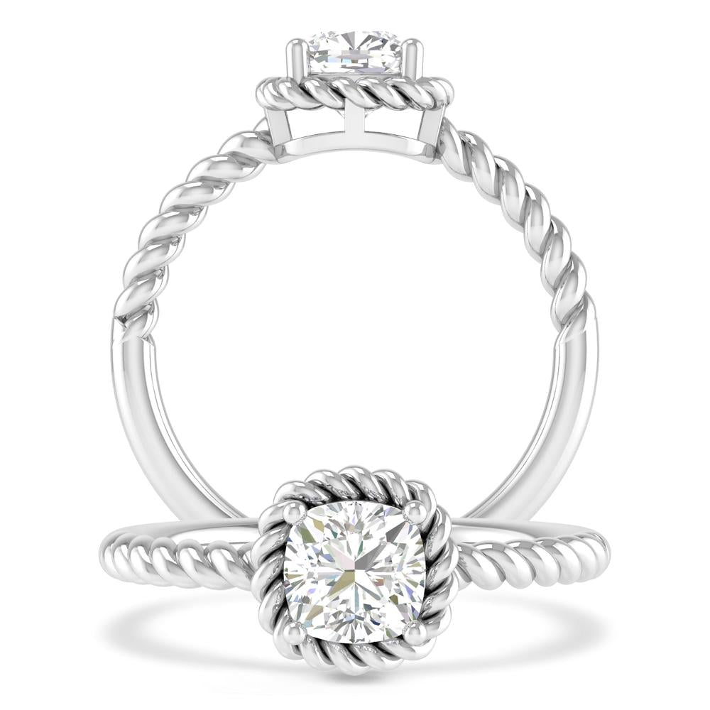 White Gold - Cushion