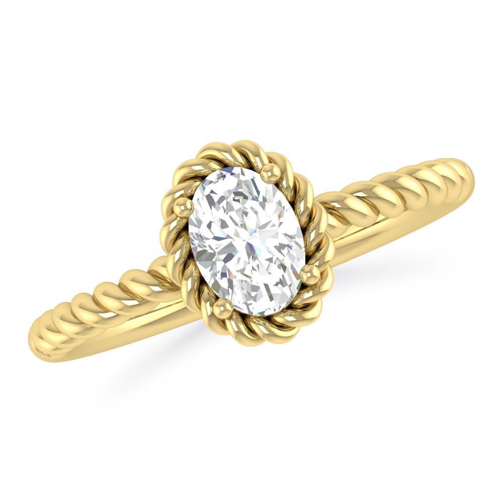 Yellow Gold - Oval