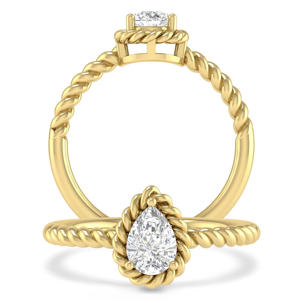 Yellow Gold - Pear
