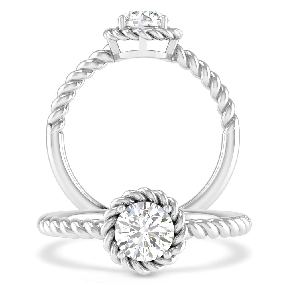 White Gold - Round