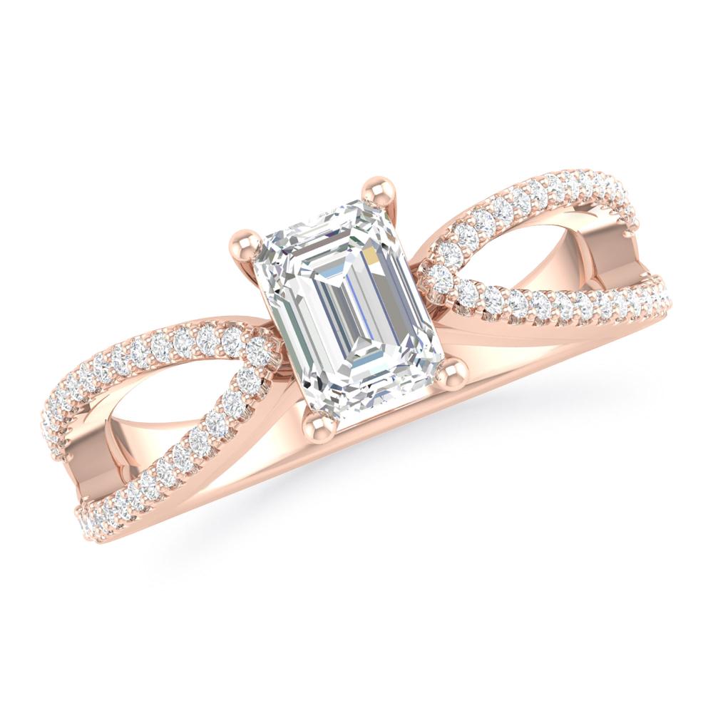Rose Gold - Emerald