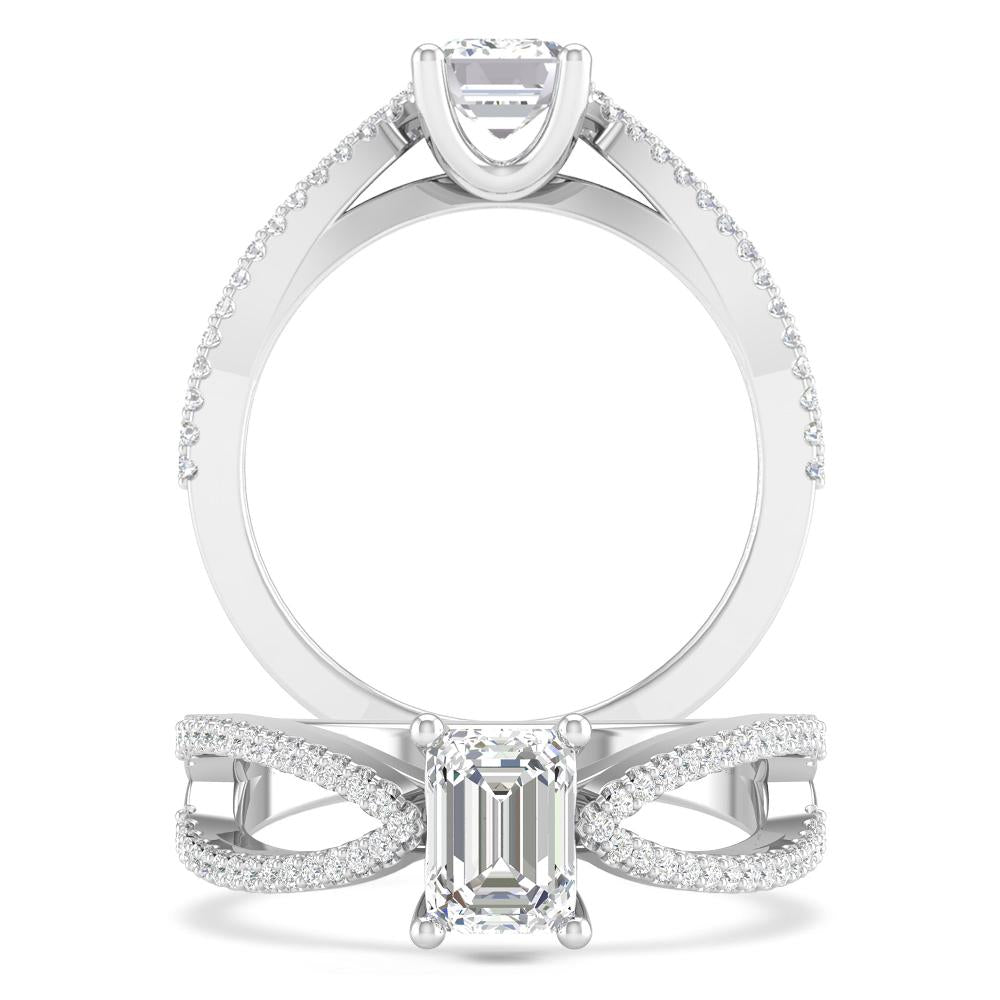White Gold - Emerald