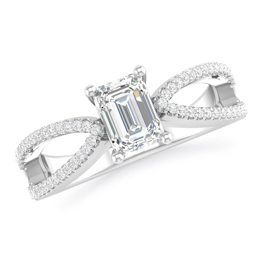 White Gold - Emerald