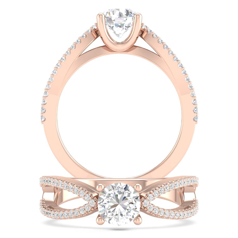 Rose Gold - Round