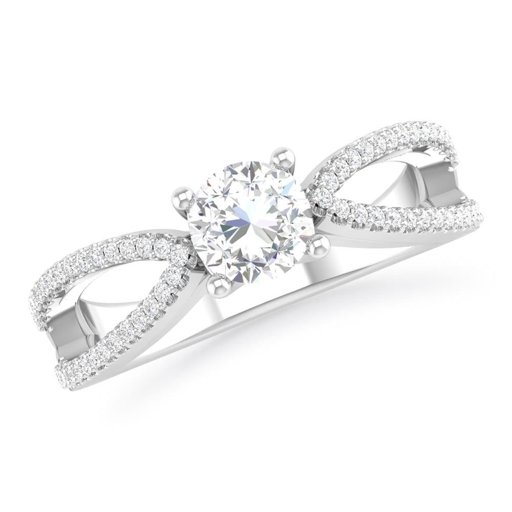 White Gold - Round