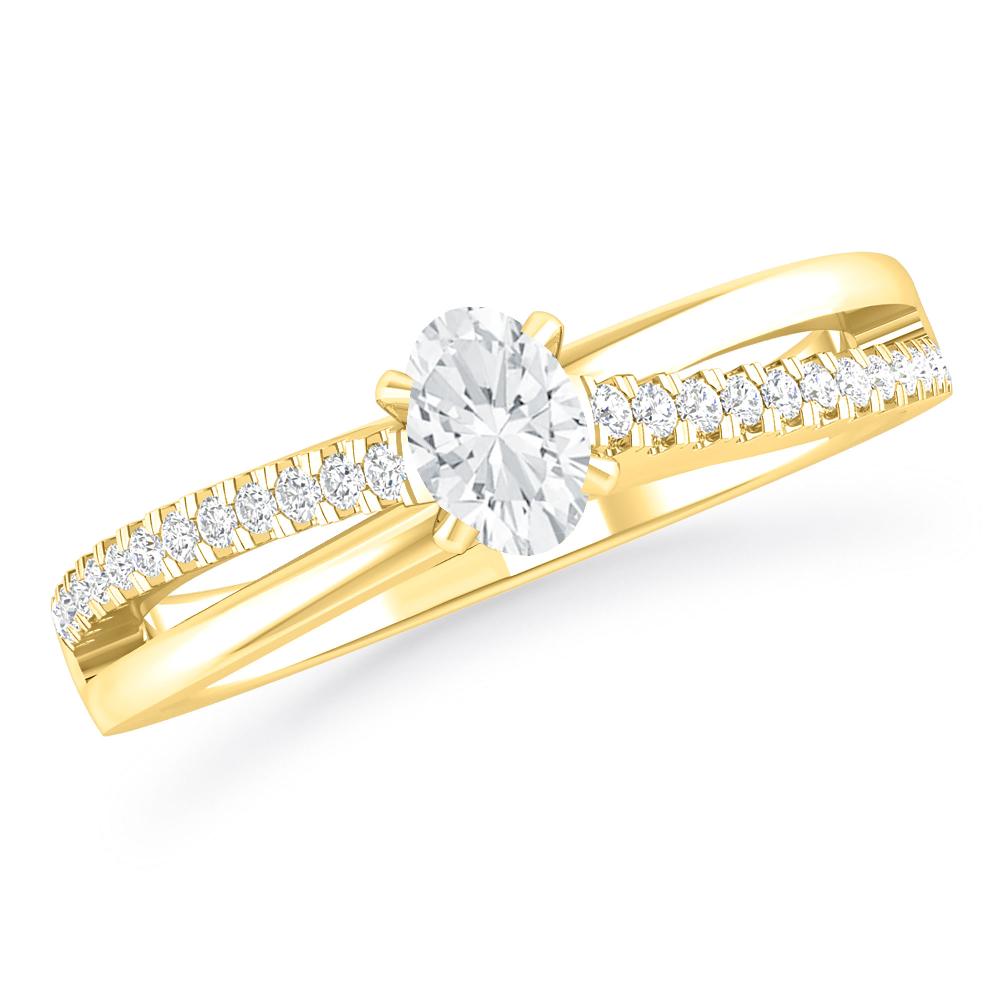 Yellow Gold - Diamond