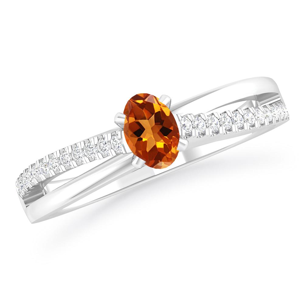 White Gold - Citrine