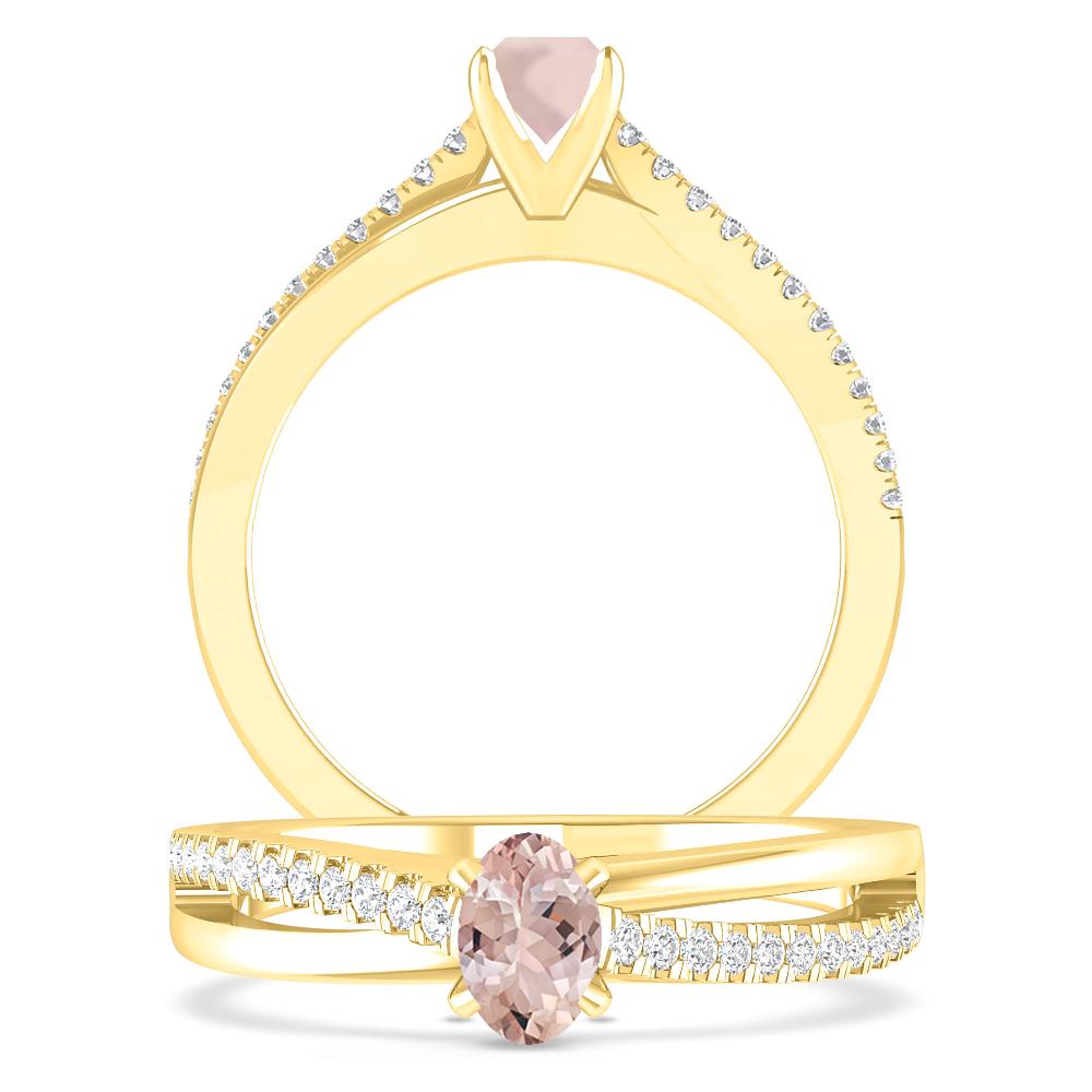 Yellow Gold - Morganite