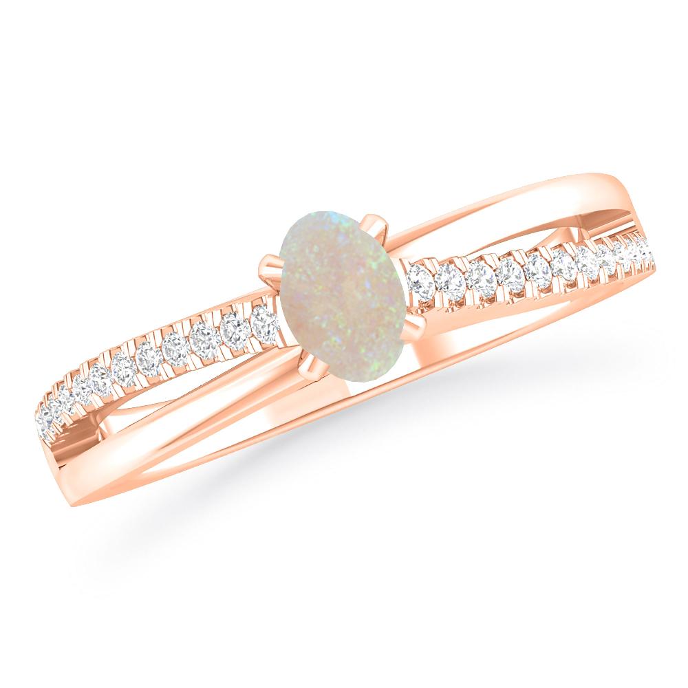 Rose Gold - Opal
