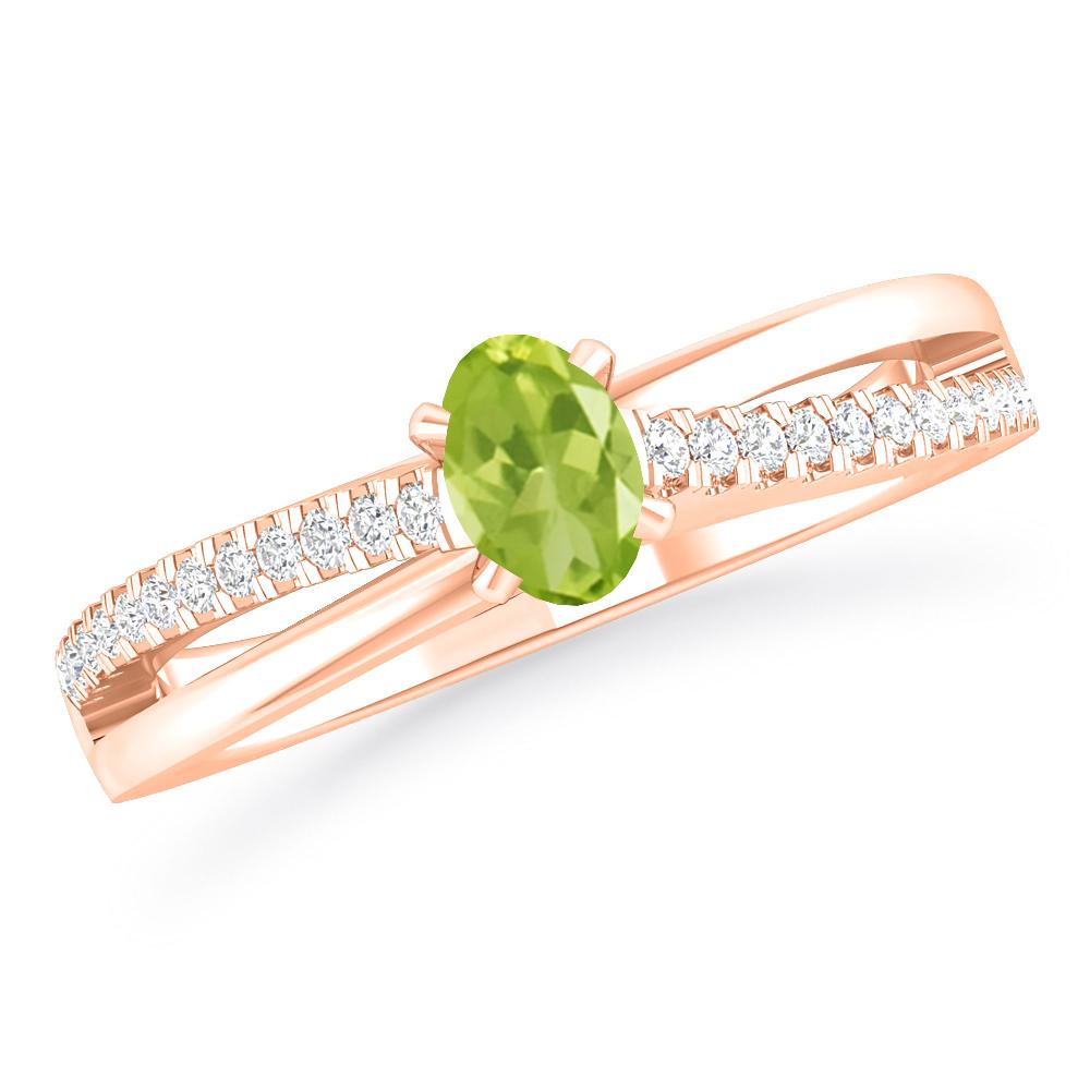 Rose Gold - Peridot