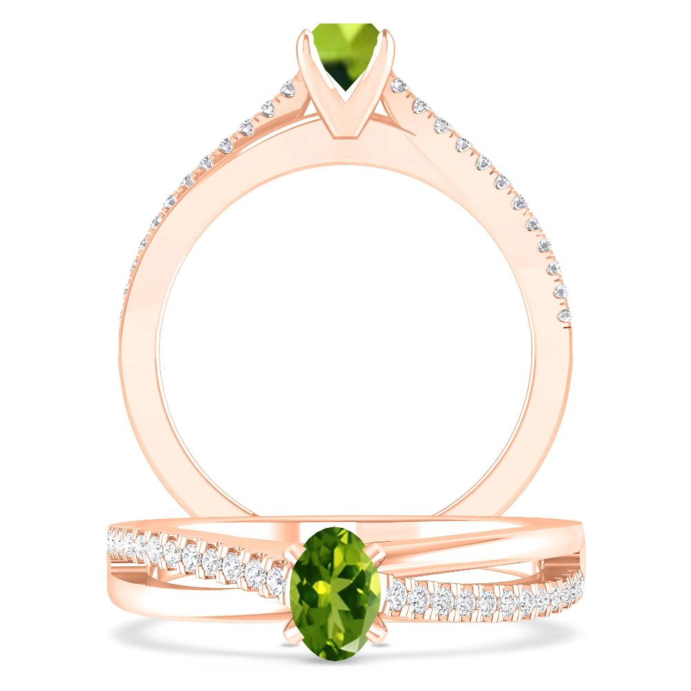 Rose Gold - Peridot