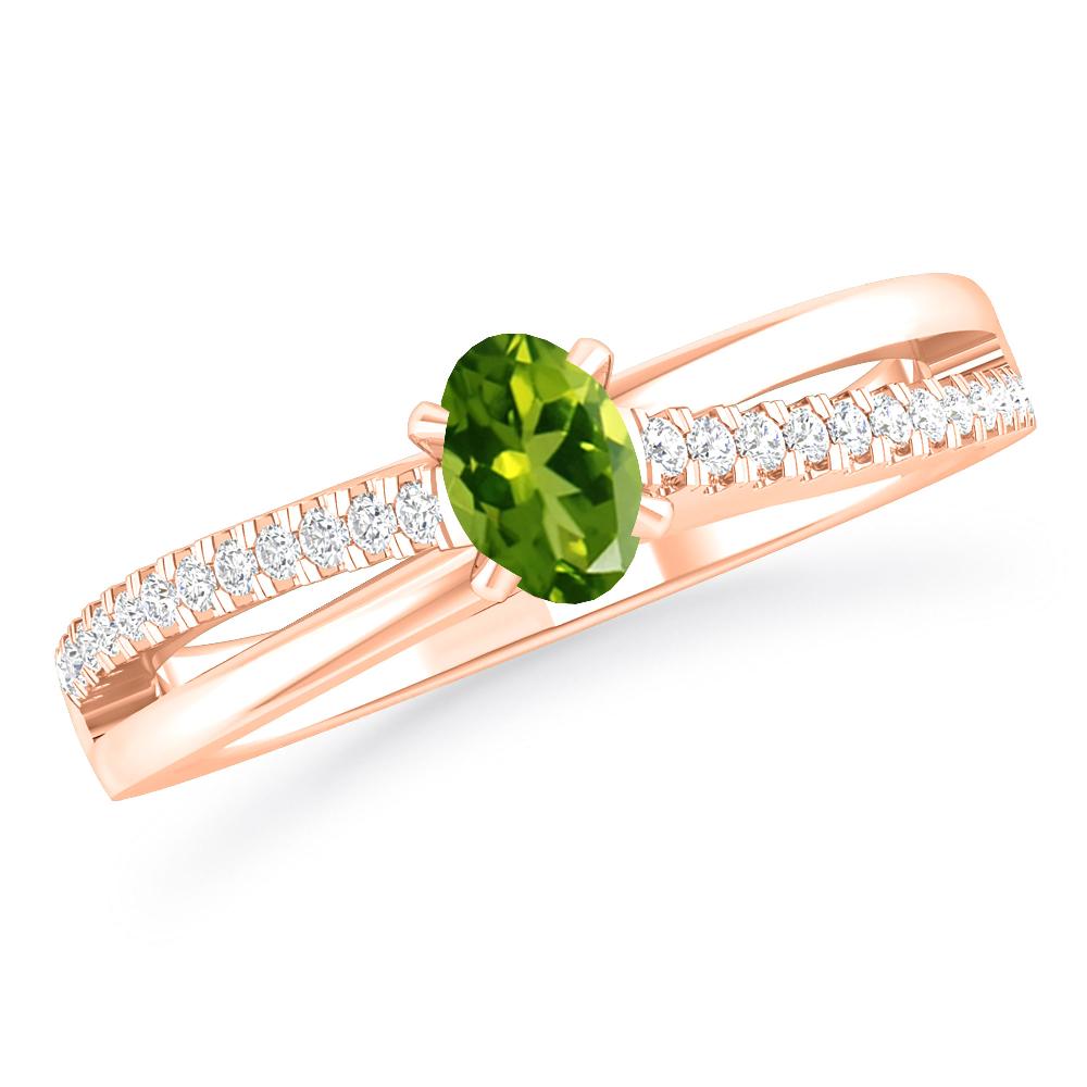 Rose Gold - Peridot