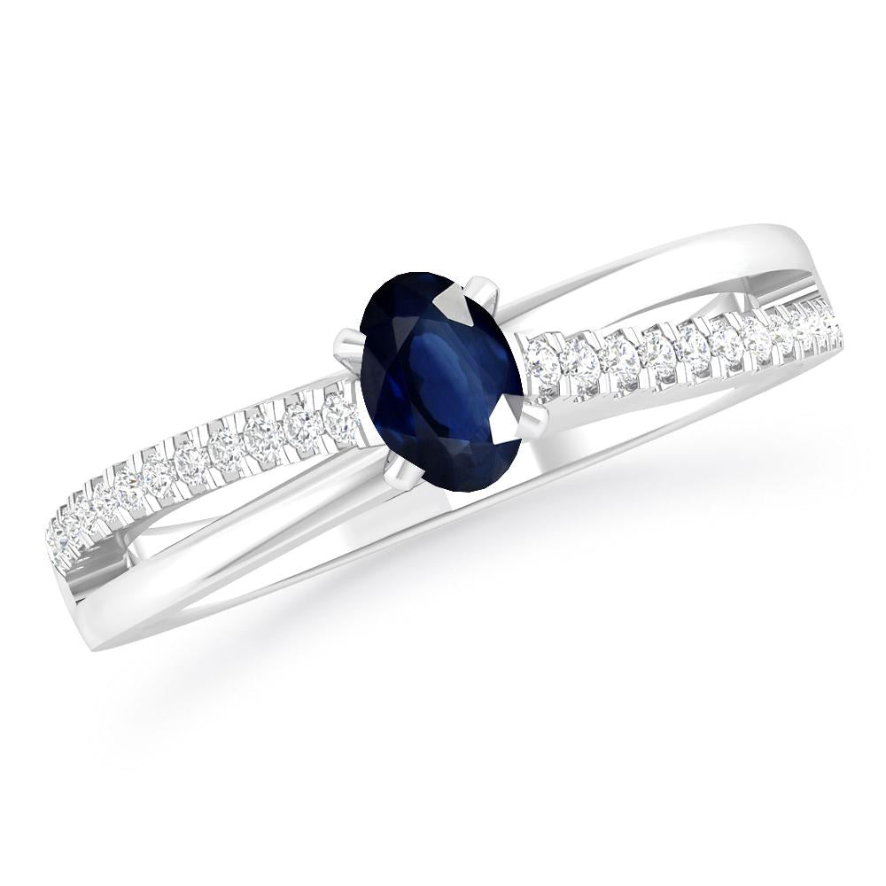 White Gold - Sapphire